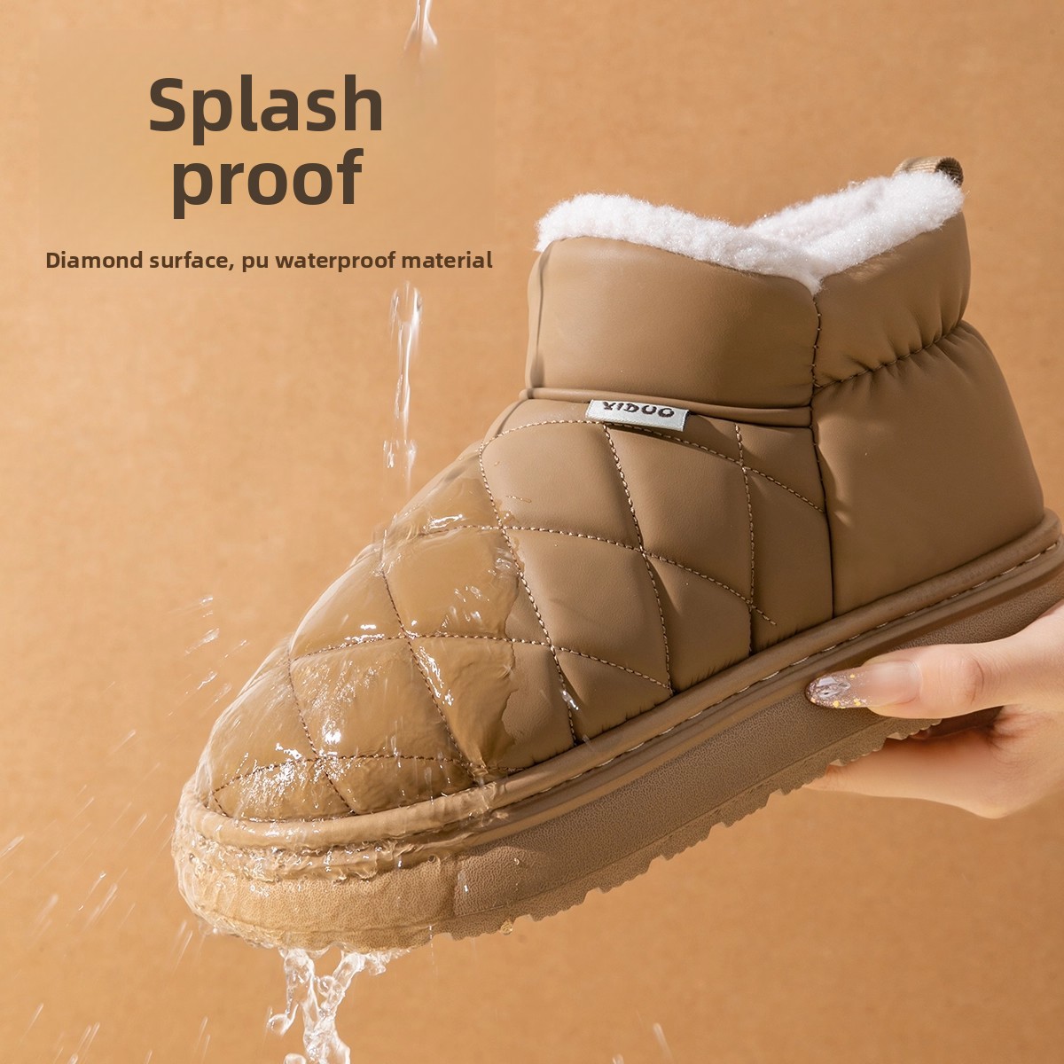 Women Winter Waterproof Snow B - огляд і ціна Snow Boot Fur Lined
