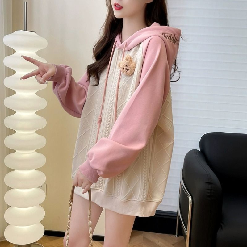 Pink Female Hooded Top Cute Y  - огляд і ціна Winter Clothing Essentials For Women