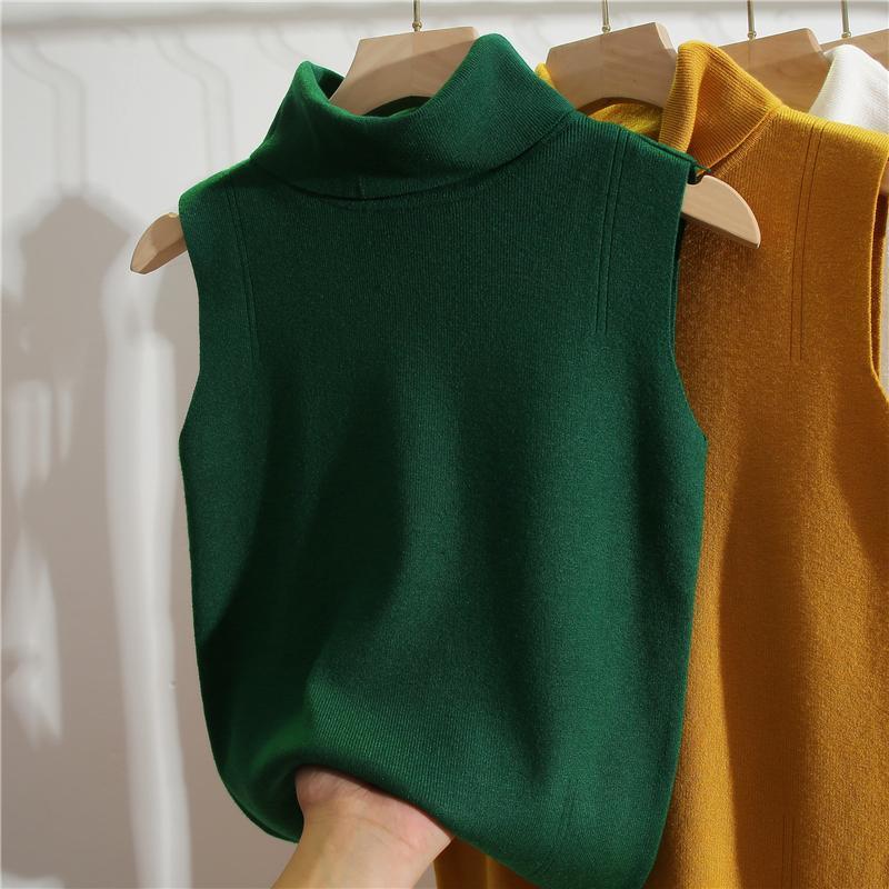 Turtleneck Sleeveless Slim Fit - огляд і ціна Winter Clothing Essentials For Women