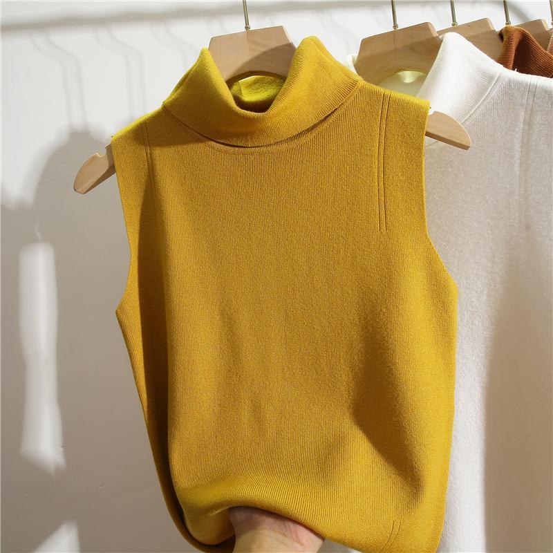 Turtleneck Sleeveless Slim Fit - огляд і ціна Winter Clothing Essentials For Women