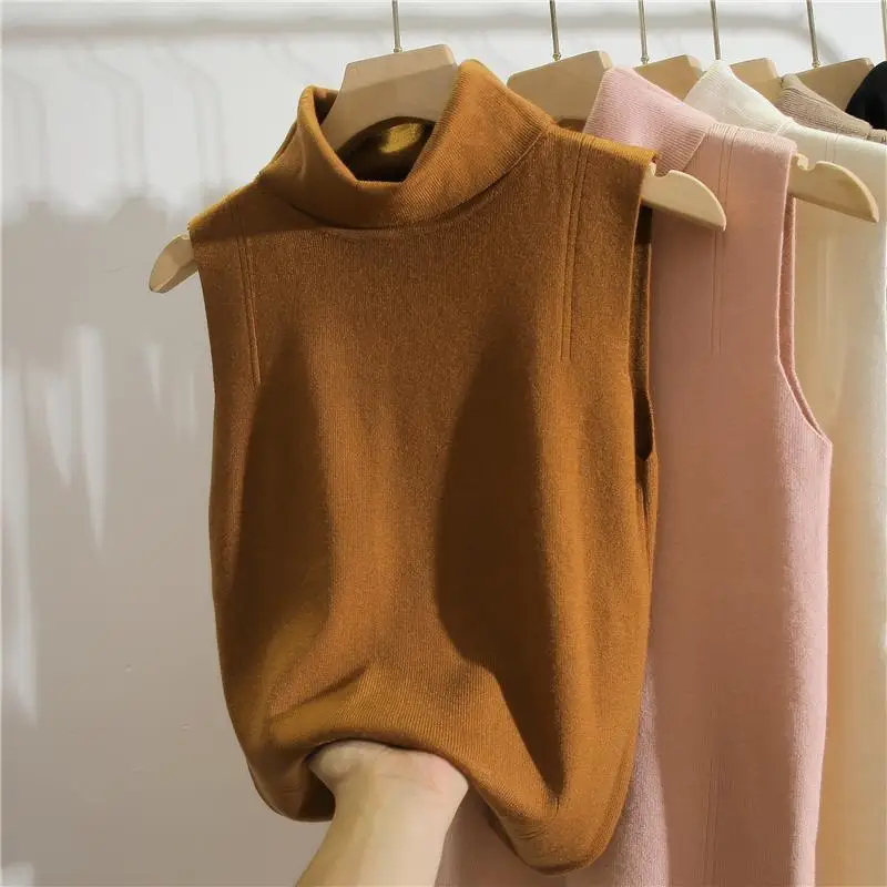 Turtleneck Sleeveless Slim Fit - огляд і ціна Winter Clothing Essentials For Women