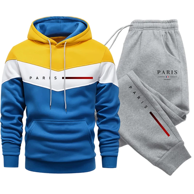 Men's Tracksuit Casual Hoodie  - огляд і ціна Winter Clothing For Men