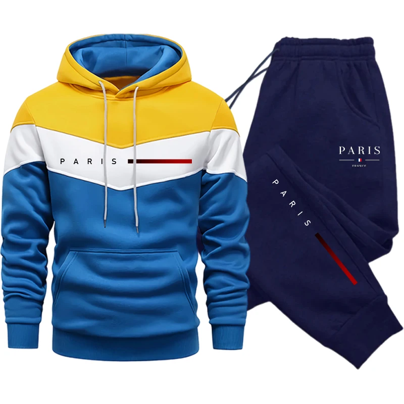 Men's Tracksuit Casual Hoodie  - огляд і ціна Winter Clothing For Men