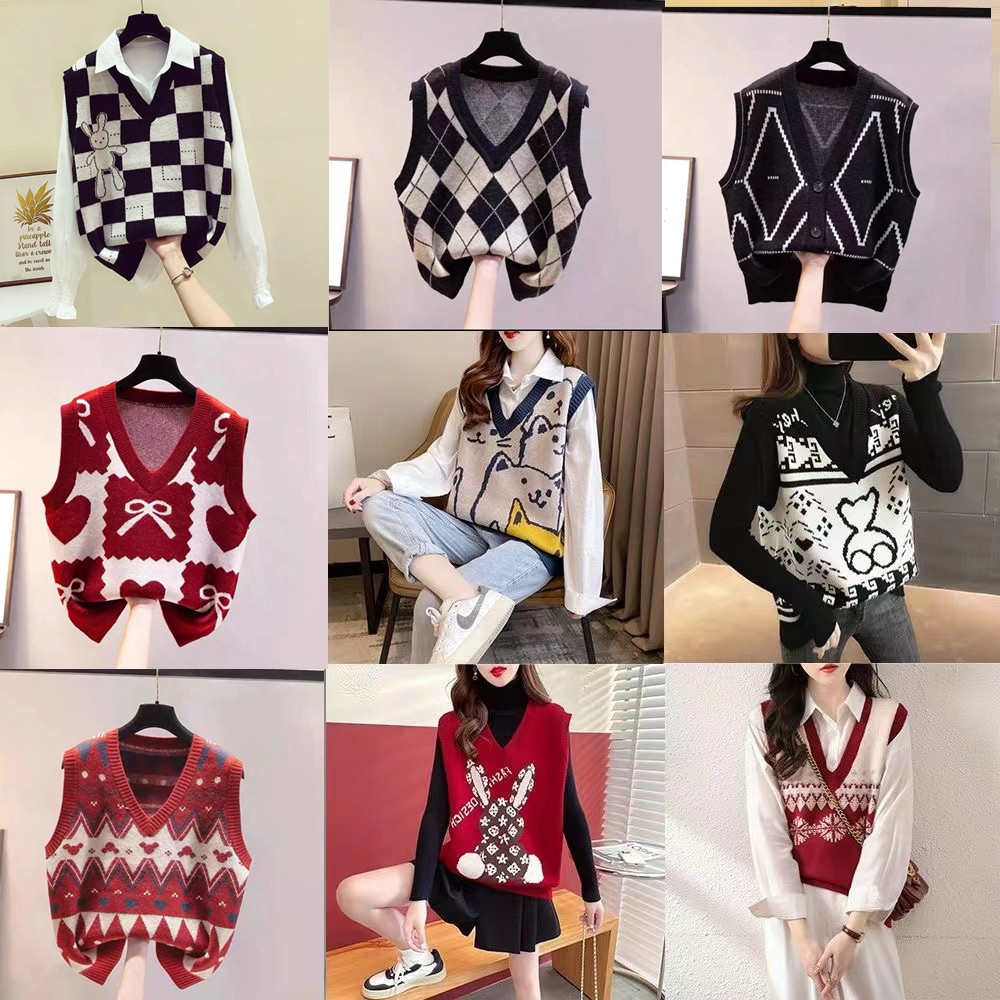 Brand Women's Knitted Vest Tan - огляд і ціна Winter Clothing Label