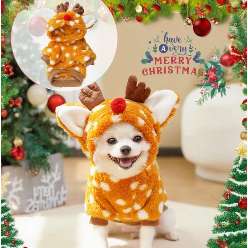 1pc Cute Christmas Reindeer Pe - огляд і ціна Winter Clothing Must Haves