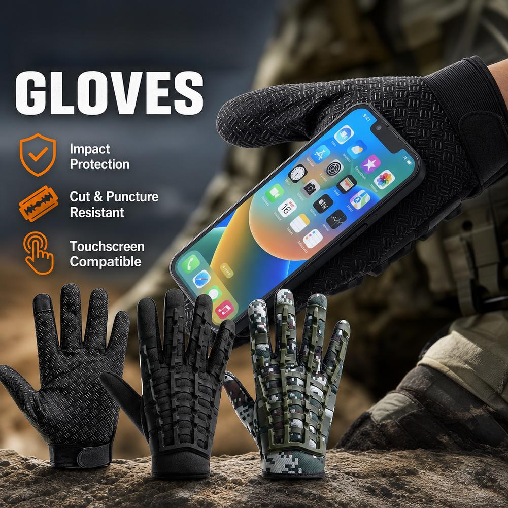 Tactical Gloves Touchscreen Mo - огляд і ціна Knit Glove Touch Screen
