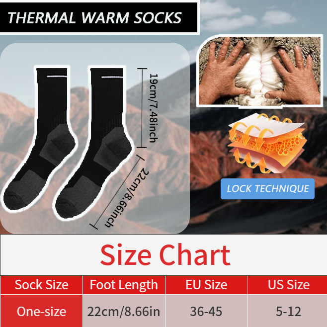 MuqiNush 1/2 Pairs Merino Wool - огляд і ціна Thermal Sock Merino