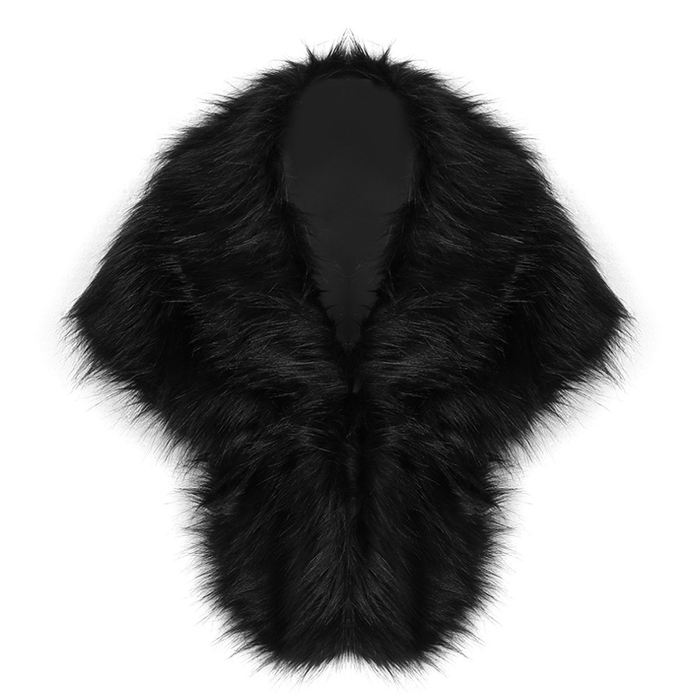 Solid Color Faux Fur Long Plus - огляд і ціна Winter Clothing Women Sale