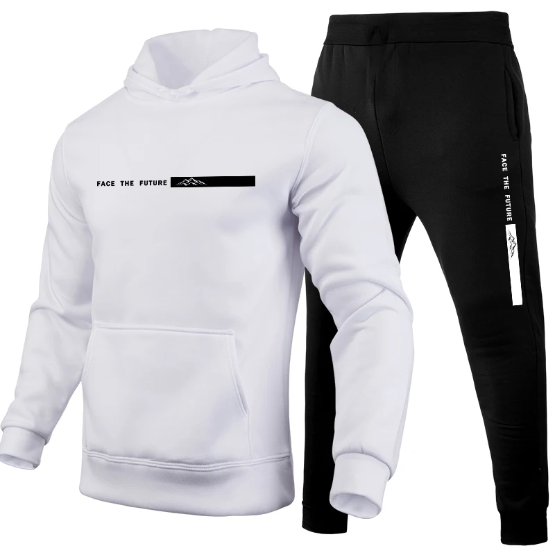 Men's Tracksuit Print Casual H - огляд і ціна Winter Clothing For Men