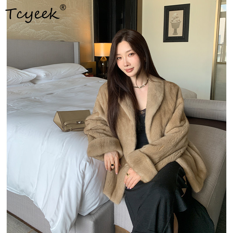 Tcyeek Natural Mink Fur Coat W - огляд і ціна Winter Clothing Label