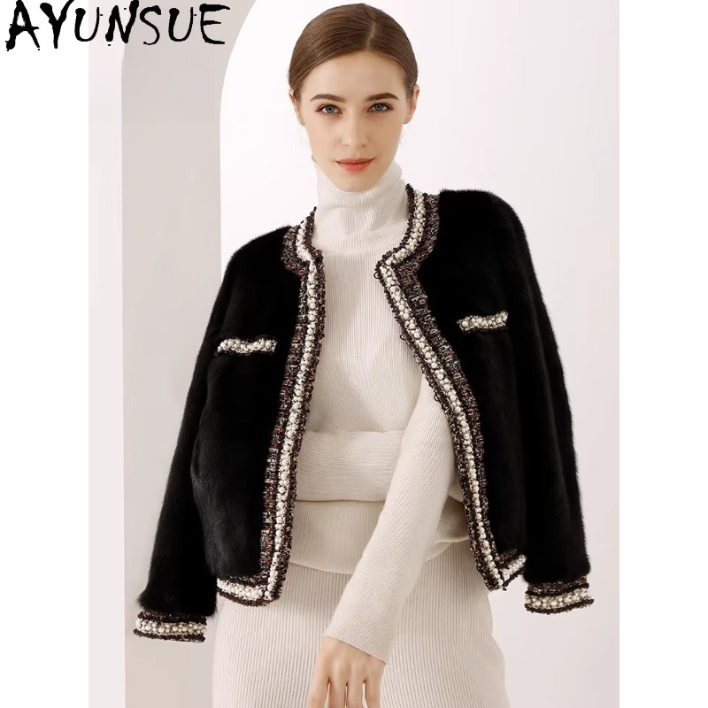 AYUNSUE Purple Label Mink Fur  - огляд і ціна Winter Clothing Label