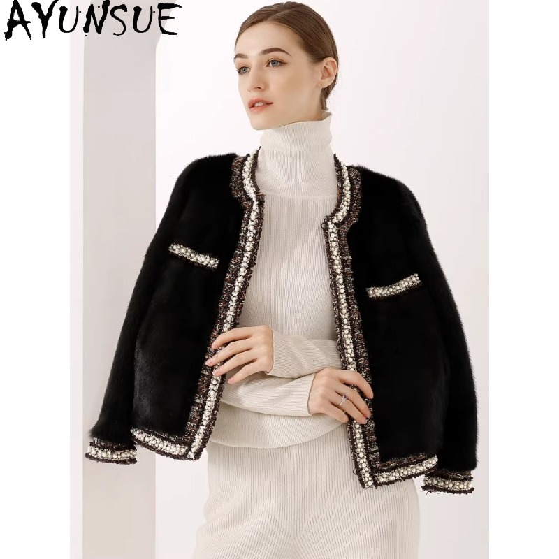 AYUNSUE Purple Label Mink Fur  - огляд і ціна Winter Clothing Label