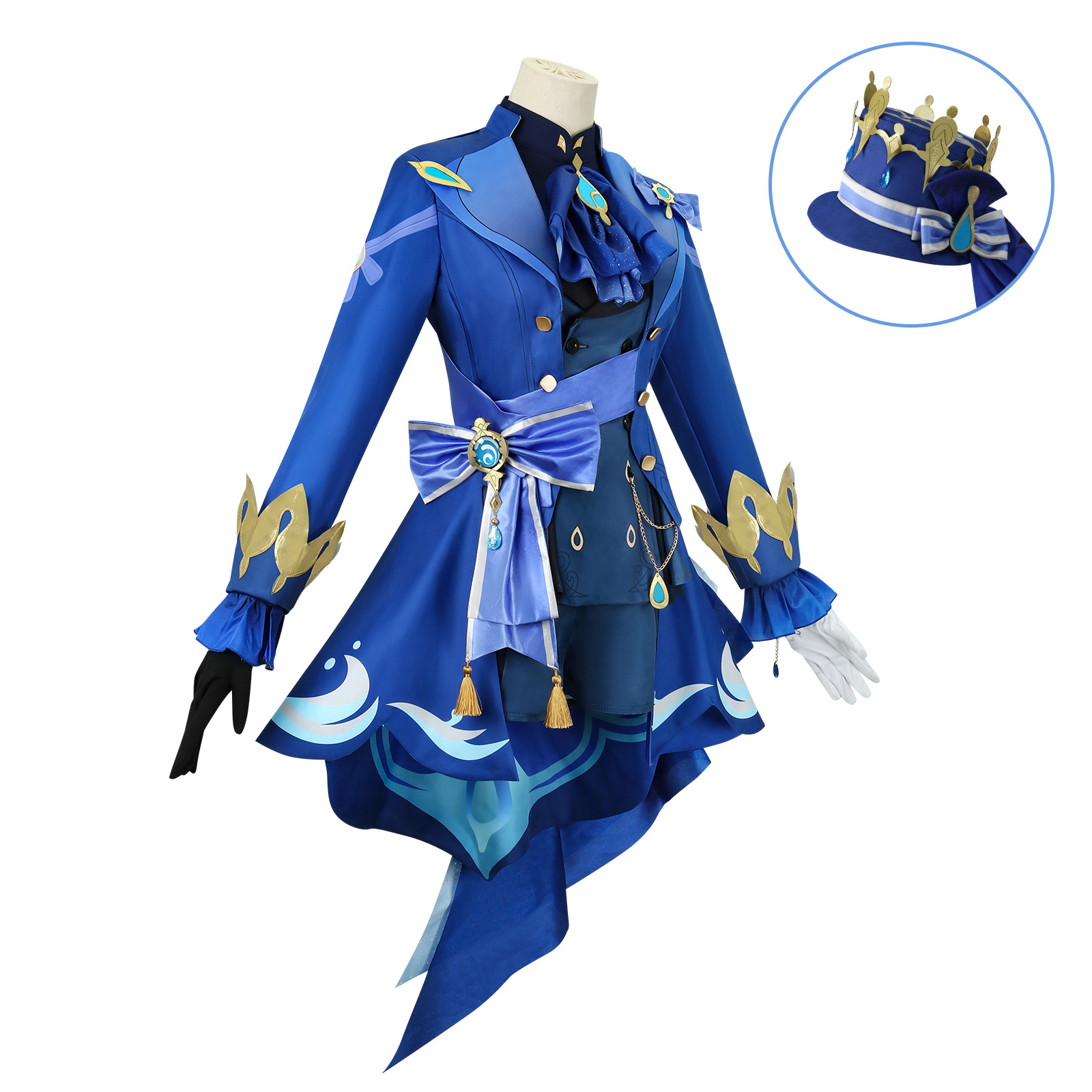 Furina Cosplay Costume Full Se - огляд і ціна Winter Clothing Label