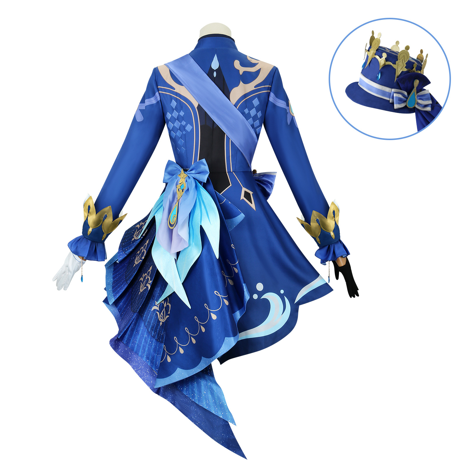 Furina Cosplay Costume Full Se - огляд і ціна Winter Clothing Label