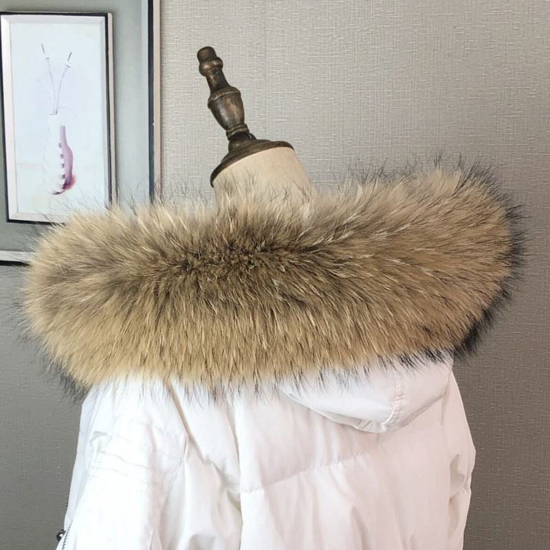 Real Fur Collar for Coat Parka - огляд і ціна Winter Clothing Women Sale