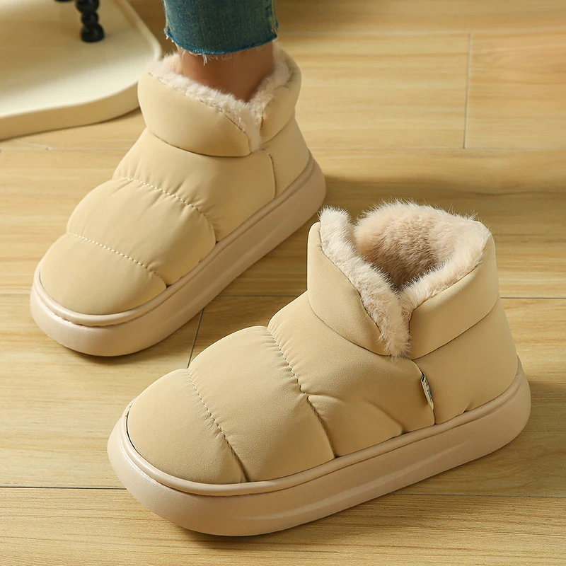 2027 Winter Non Slip Thick Sol - огляд і ціна Snow Boot Fur Lined