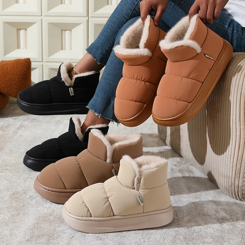 2027 Winter Non Slip Thick Sol - огляд і ціна Snow Boot Fur Lined
