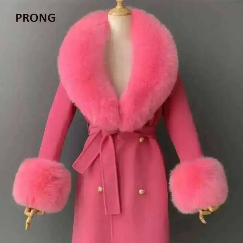 Real Fur Collar And Cuffs Set  - огляд і ціна Winter Clothing Women Sale