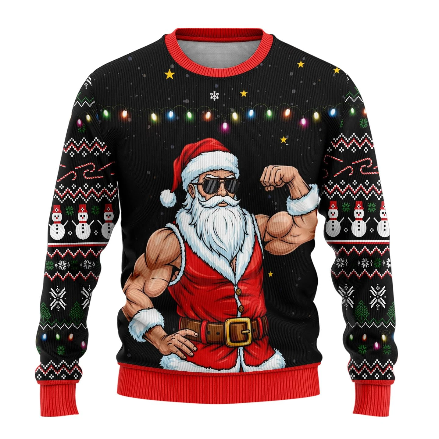 Christmas Cute Santa Claus Car - огляд і ціна Winter Clothing For Men