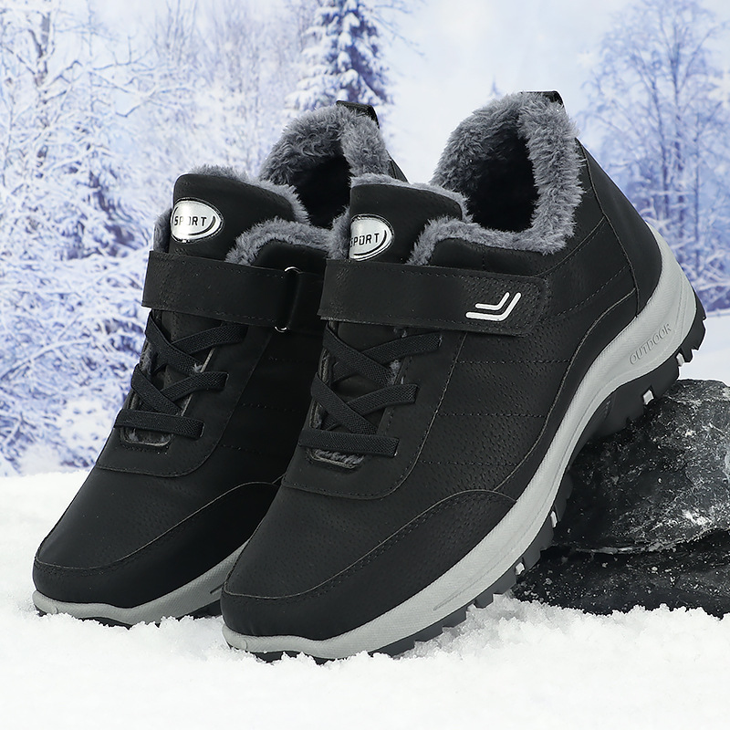 Men's extra-large size fleece- - огляд і ціна Snow Boot Fur Lined