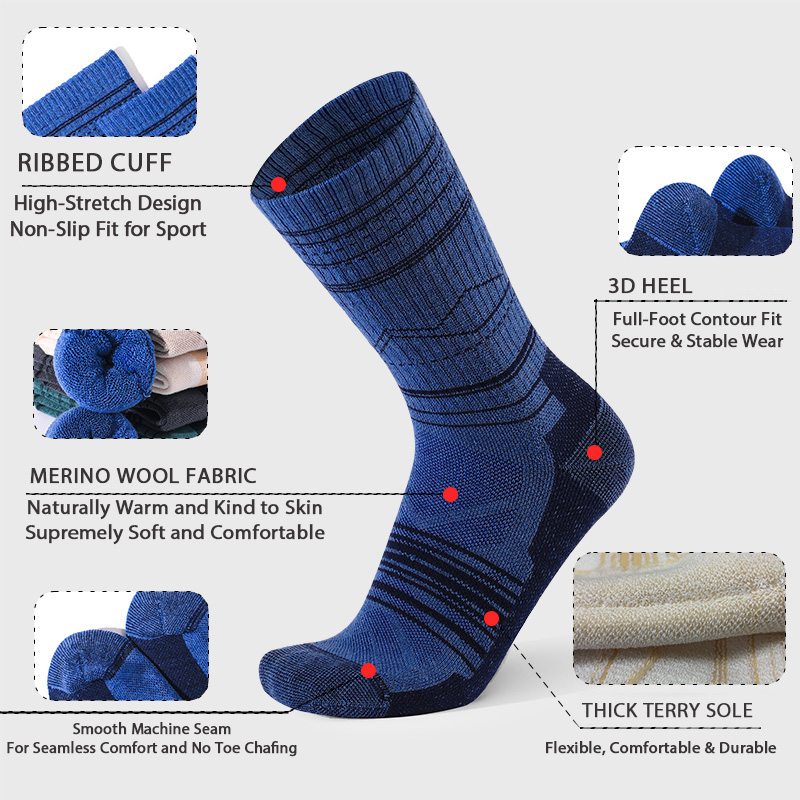 Merino Wool Boot Socks Thermal - огляд і ціна Thermal Sock Merino