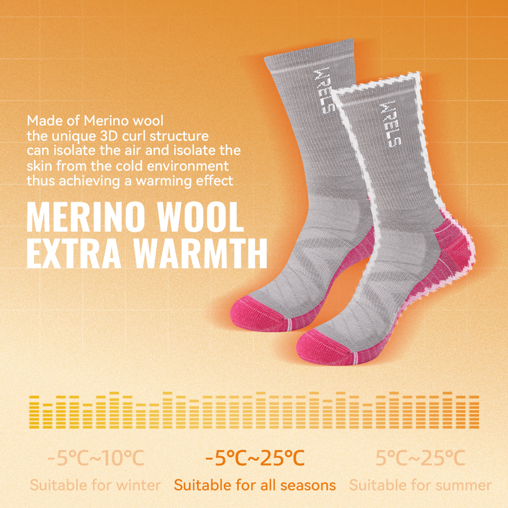 WRELS 1/2/3 Merino Wool Socks  - огляд і ціна Thermal Sock Merino