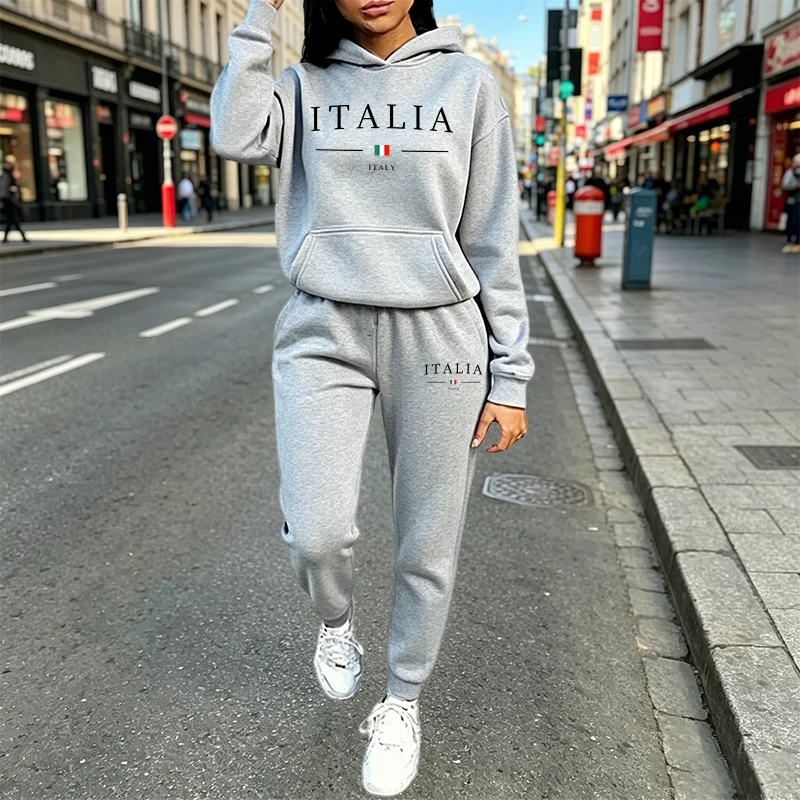 Women's Tracksuit Casual Hoode - огляд і ціна Winter Clothing Sale Women